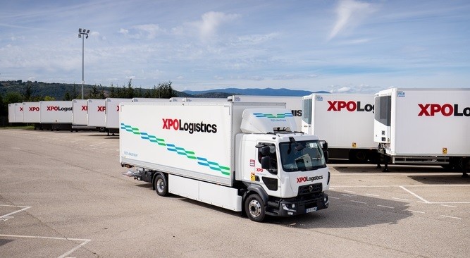 XPO s'équipe de 100 camions électriques Renault Trucks