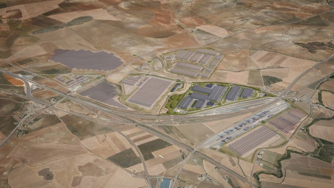 Idec Group Iberica achève la première phase d'aménagement de son parc logistique XXL en Andalousie