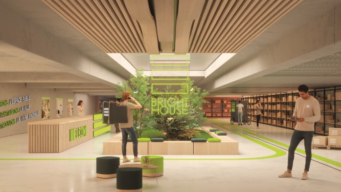 Le concept d'hôtels de logistique urbaine durable Bright House récompensé par l'Institut français du design