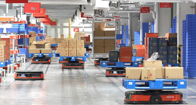 L'implémentation réussie de plus de 230 robots HIKRobot en Goods to Person dans l'entrepôt de Bestore