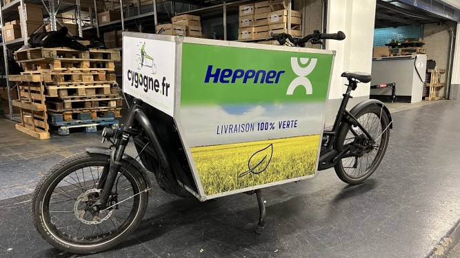 Heppner met en place un dispositif de livraison exceptionnel pour les JOP de Paris