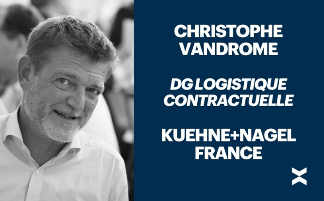 Christophe Vandrome nommé directeur de la logistique contractuelle chez Kuehne+Nagel France