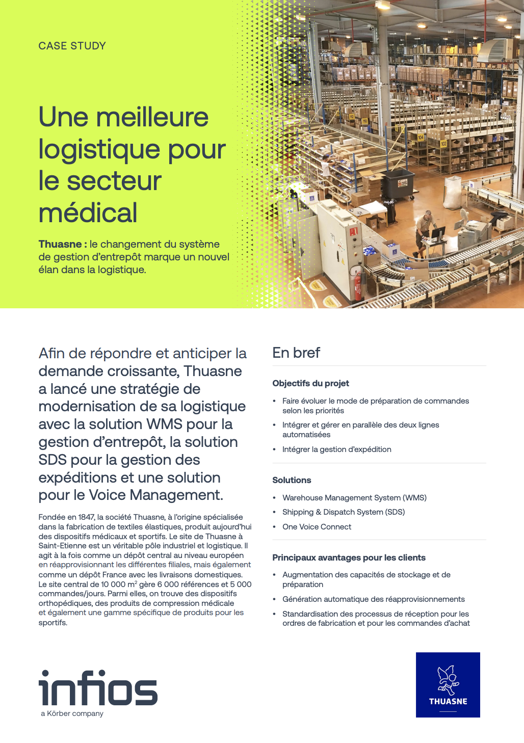 Aperçu de Thuasne Case Study FR