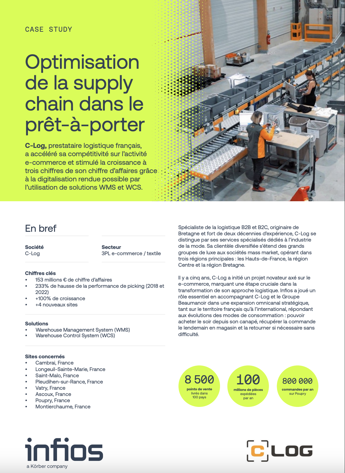 Aperçu de C-Log Case Study FR