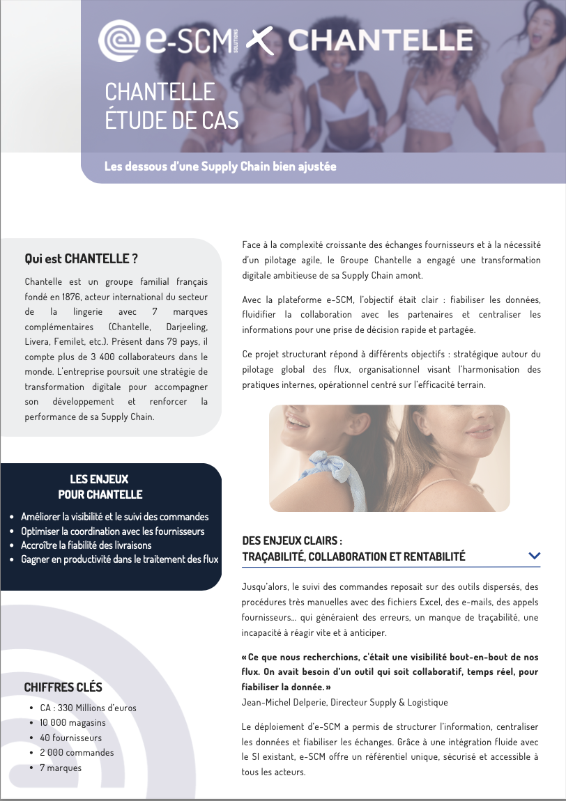 Aperçu de Etude-de-cas-Chantelle-et-e-SCM-Solutions